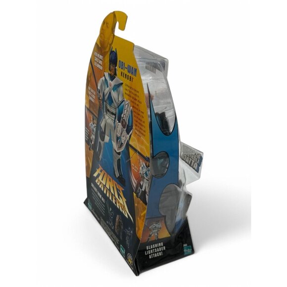 Star Wars Force Battlers Obi-Wan Kenobi Figure With Jedi Helmet & Lightsaber - Picture 5 of 7